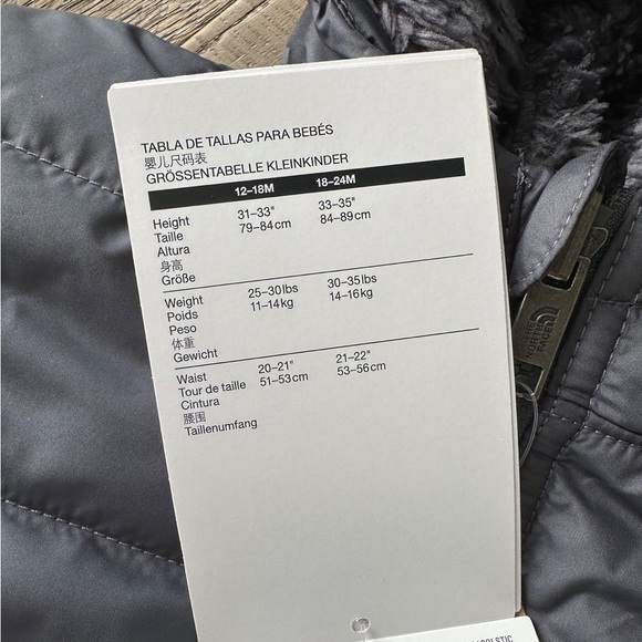 TNF Baby Reversible Coat - Picture 4 of 4